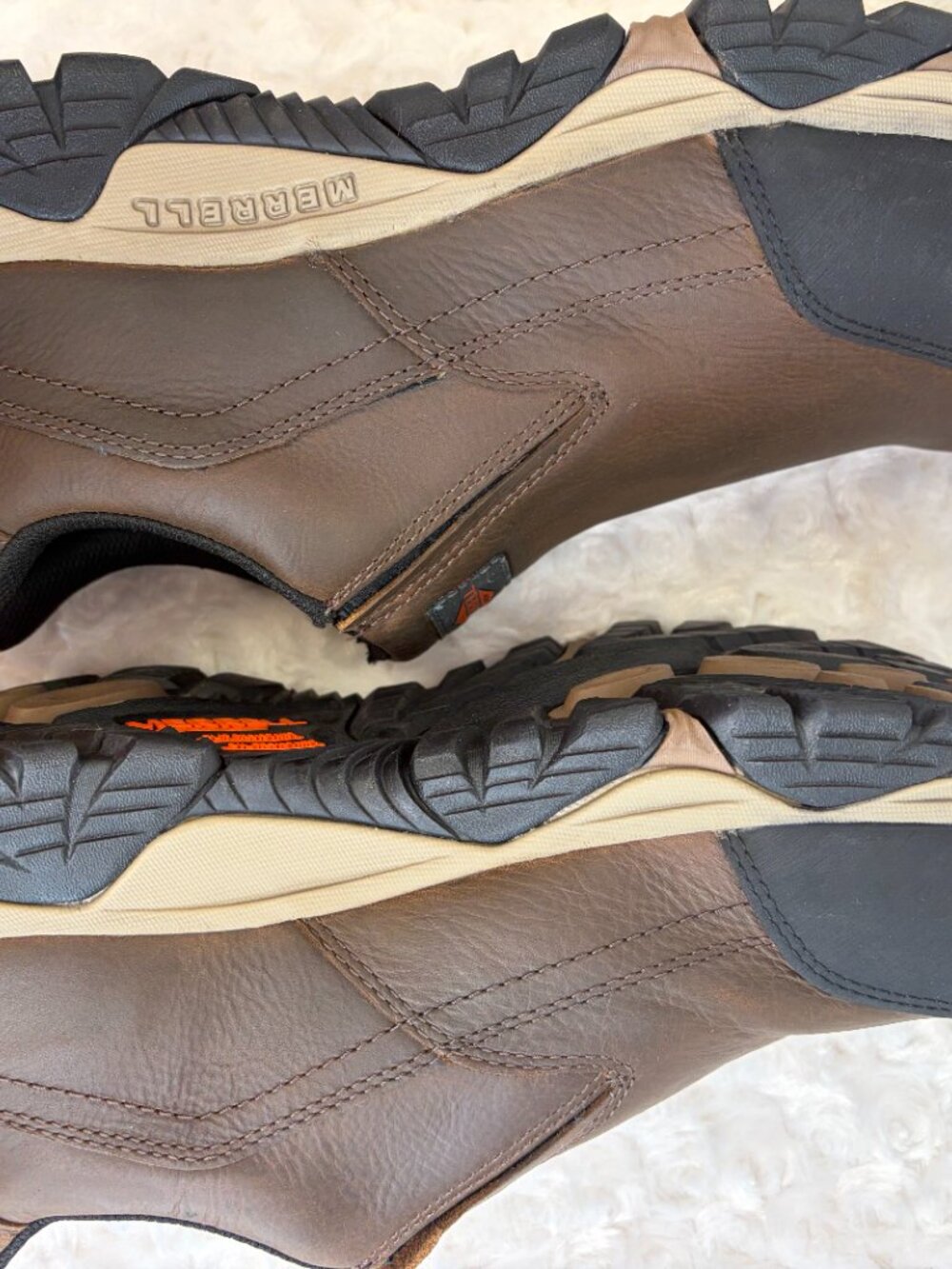 New Mens Merrell Moab Adventure Moc waterproof full grain leather and carbon toe - Picture 6 of 9